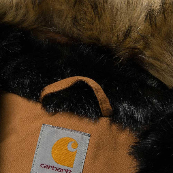 品質は非常に良い CARHARTT WIP TRAPPER PARKA ハミルトンブラウン