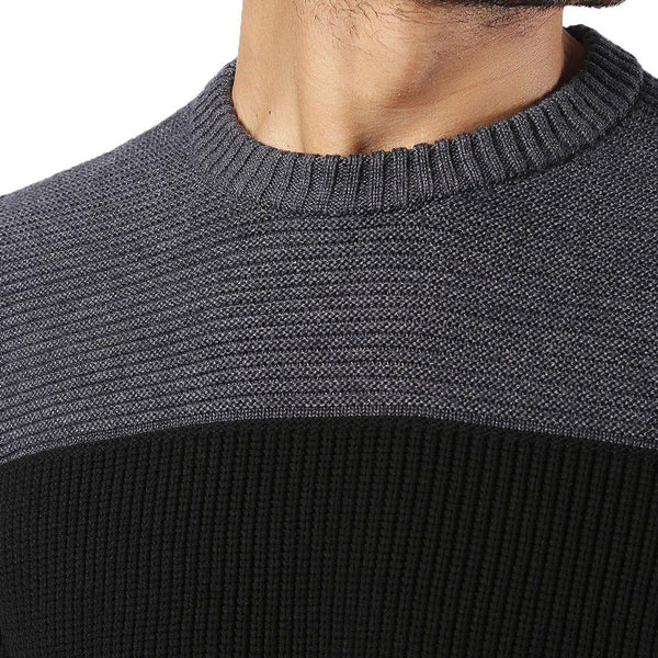 Diesel K Baccanalis Striped Jumper Black