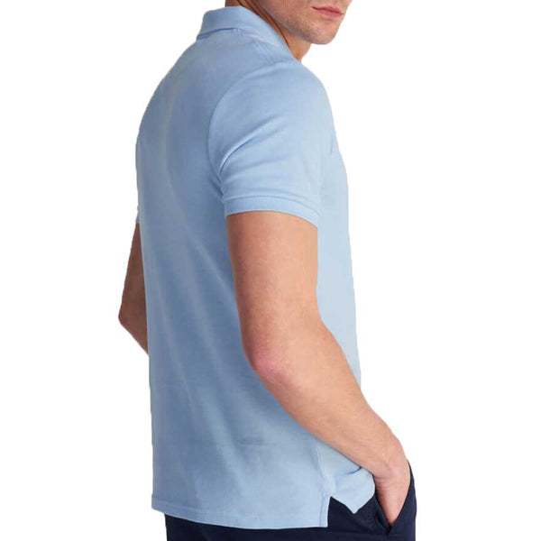 Plain blue polo t shirt best sale