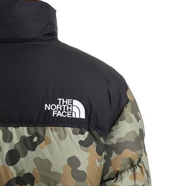 North face camo on sale nuptse