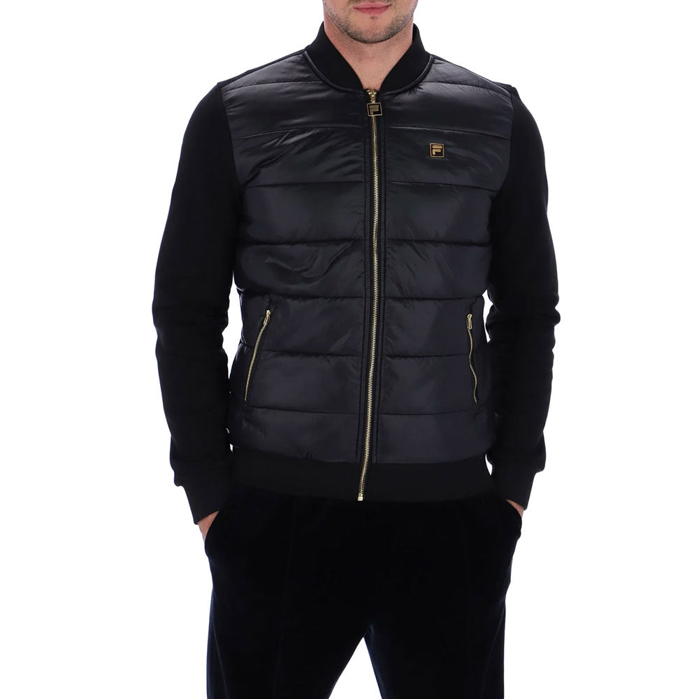 Fila Gold Tonkin Puffer Front Jacket Black