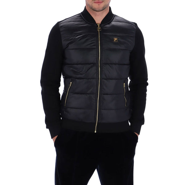 Fila Gold Tonkin Puffer Front Jacket - Black