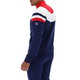 Fila Vintage Donny Track Top - Fila Navy/Red MH001-410D