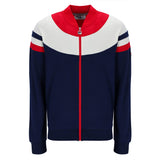 Fila Vintage Donny Track Top - Fila Navy/Red MH001-410D