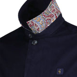 Gabicci Vintage Mens Houghton Twill Mac Jacket - Navy V00GJ12