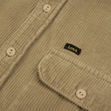 Lois Jeans Corduroy Thomas R Oxford Shirt- Dark Sand