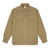 Lois Jeans Corduroy Thomas R Oxford Shirt- Dark Sand