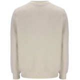 Sergio Tacchini Crochet Logo Sweat Jumper - Pelican Beige