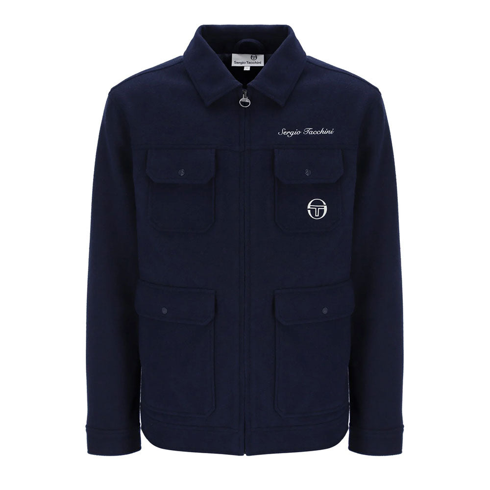 Sergio Tacchini Henri Field Jacket - Maritime Blue