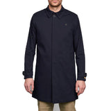 Gabicci Vintage Mens Houghton Twill Mac Jacket - Navy V00GJ12