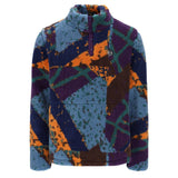 Sergio Tacchini Goldberg Borg Fleece - Multi / Blackberry Cordial