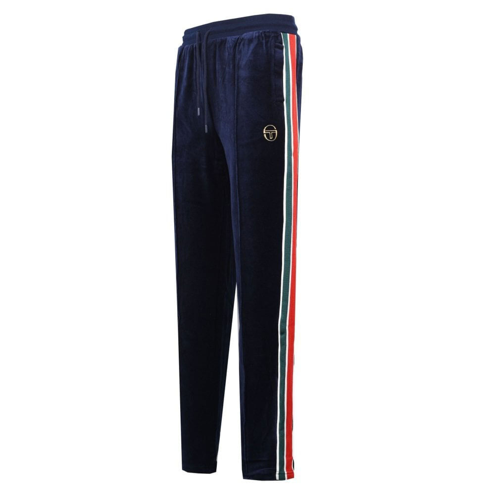 Sergio Tacchini Spencer Velour Track Pant - Maritime Blue