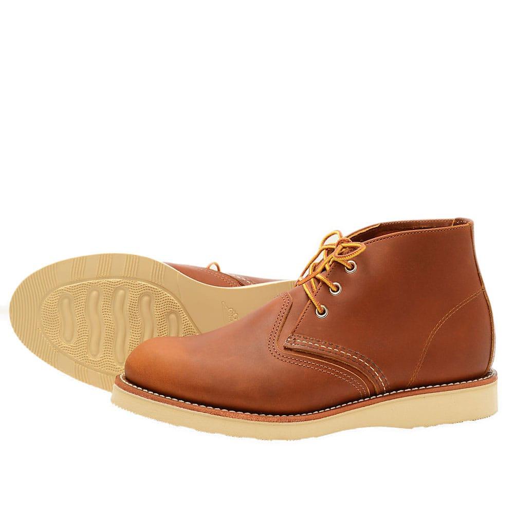 Tan red wing on sale boots