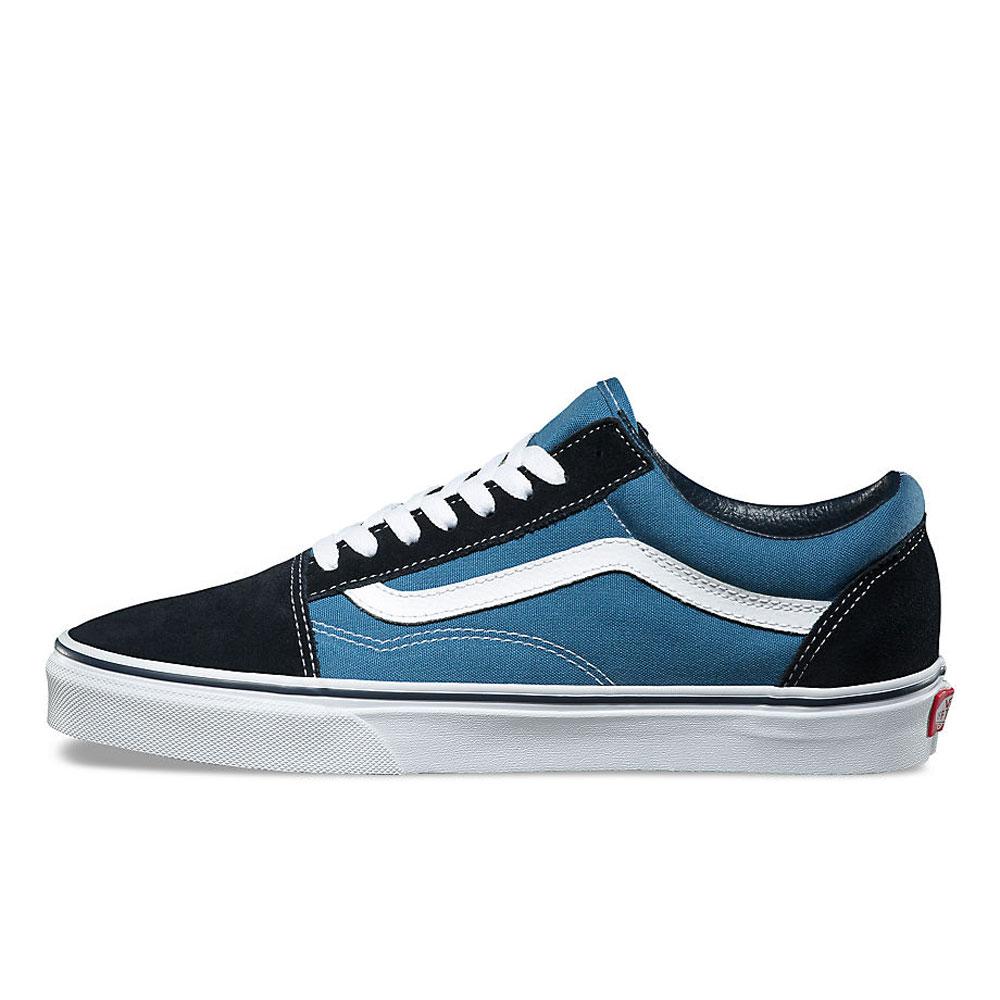 Vans blue hot sale and navy